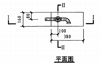 轻便消防水龙柜(一)(平面图)